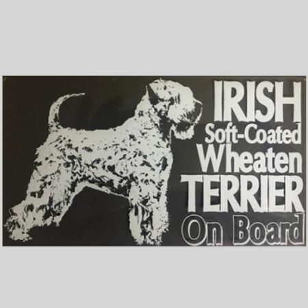 Car Sticker Irish Wheaten on Board