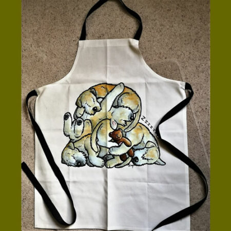 Apron with Wheaten dsign